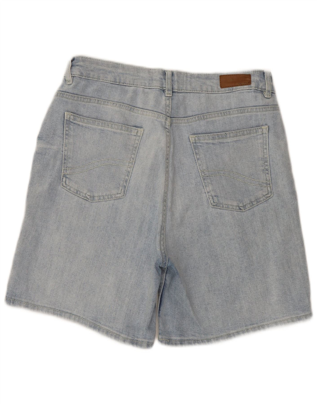 Fat Face Womens Denim Shorts UK 12 Medium W30  Blue Cotton