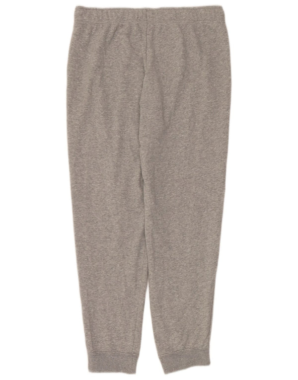 Nike Womens Tracksuit Trousers Joggers UK 14 Large Grey Cotton Sports