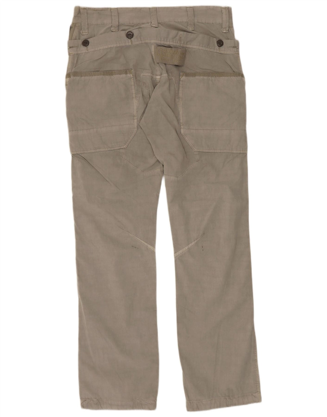 G-Star Mens Straight Cargo Trousers W32 L30 Grey