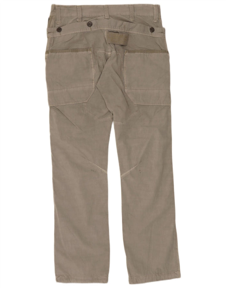 G-Star Mens Straight Cargo Trousers W32 L30 Grey