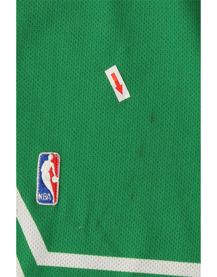 Champion Mens Boston Celtics Sport Shorts Medium Green Colourblock