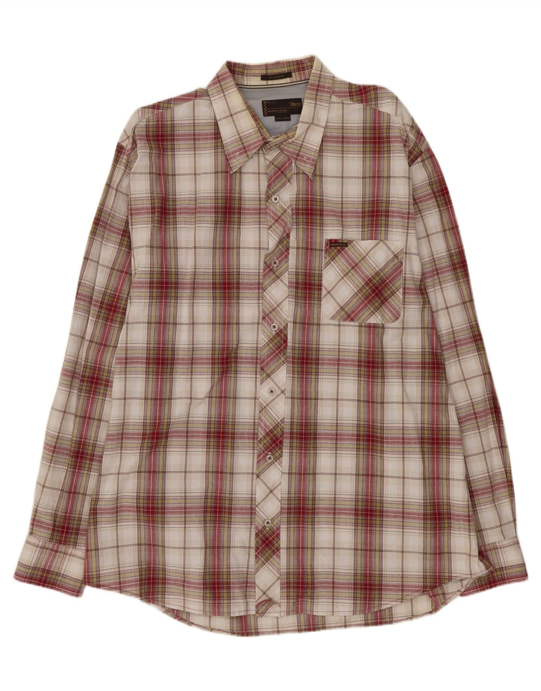 MARLBORO CLASSICS Mens Regular Fit Shirt 3XL Multicoloured Check Cotton