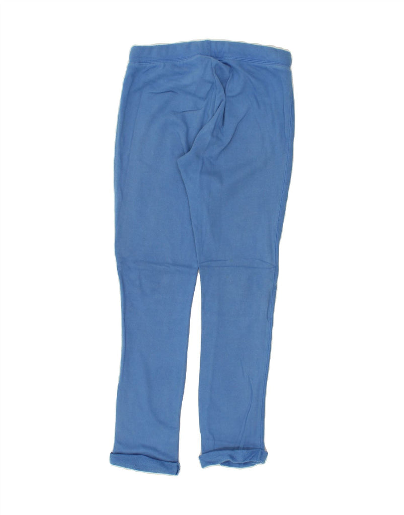 BENETTON Girls Tracksuit Trousers 10-11 Years XL Blue Cotton | Vintage Benetton | Thrift | Second-Hand Benetton | Used Clothing | Messina Hembry 