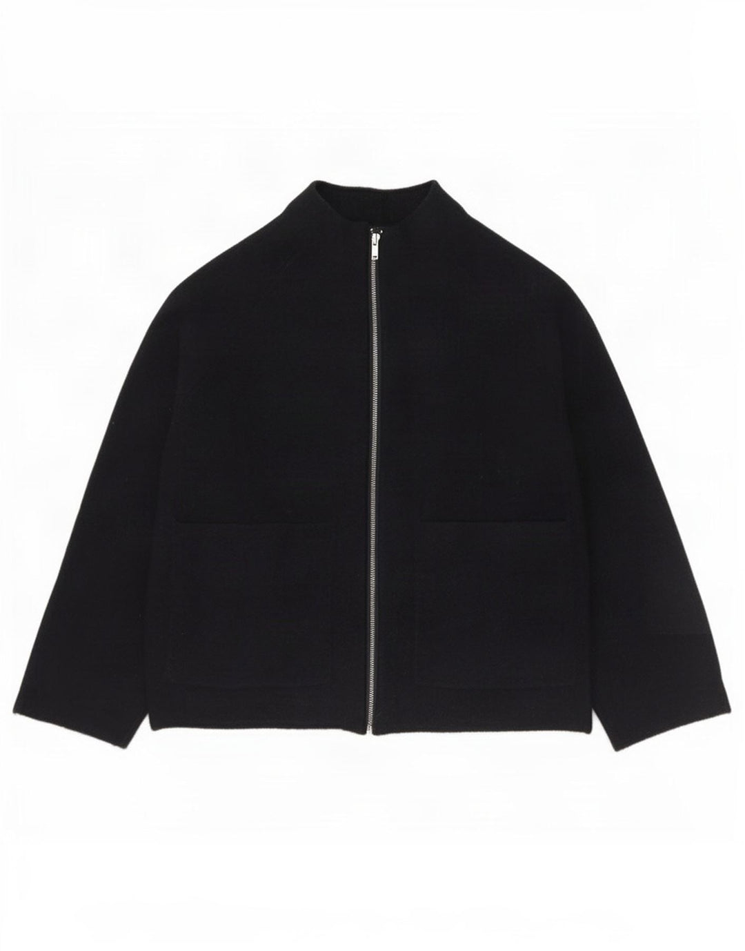 Cos Womens Oversized Cardigan Sweater UK 6 XS Navy Blue Wool