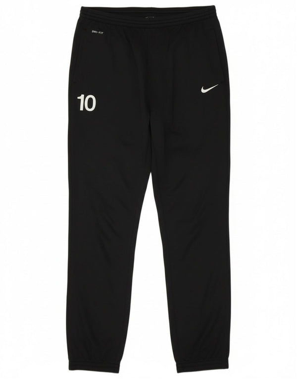 Nike Mens Tracksuit Trousers Joggers Medium  Black Polyester Sports