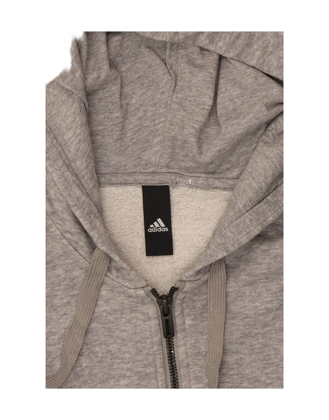 ADIDAS Mens Zip Hoodie Sweater Medium Grey Vintage Adidas and Second-Hand Adidas from Messina Hembry 