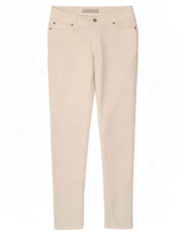 Zara Womens Skinny Jeans EU 40 Medium W30 L30 White Cotton