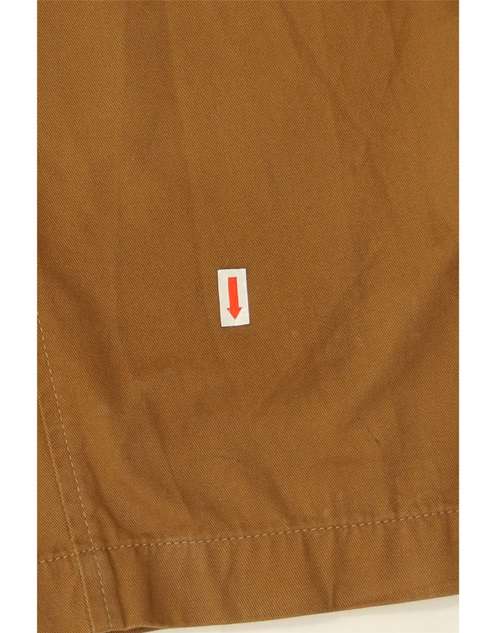 Marks & Spencer Mens Regular Fit Chino Trousers W36 L31 Brown Cotton