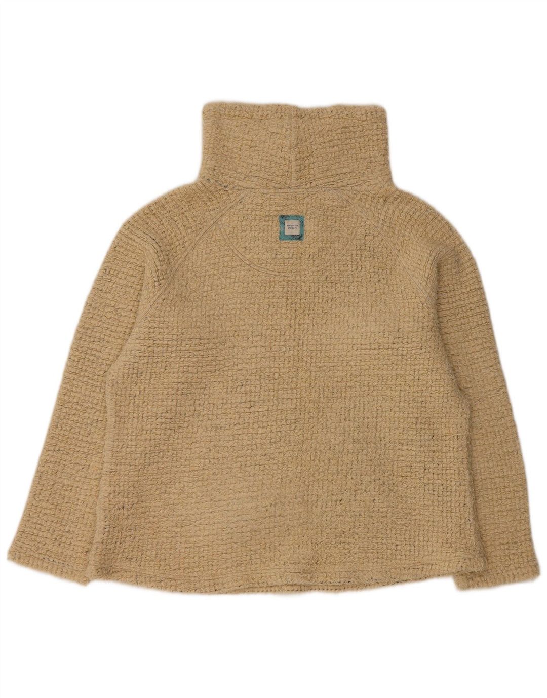 Weird Fish Womens Sweatshirt Jumper UK 18 XL Beige Acrylic