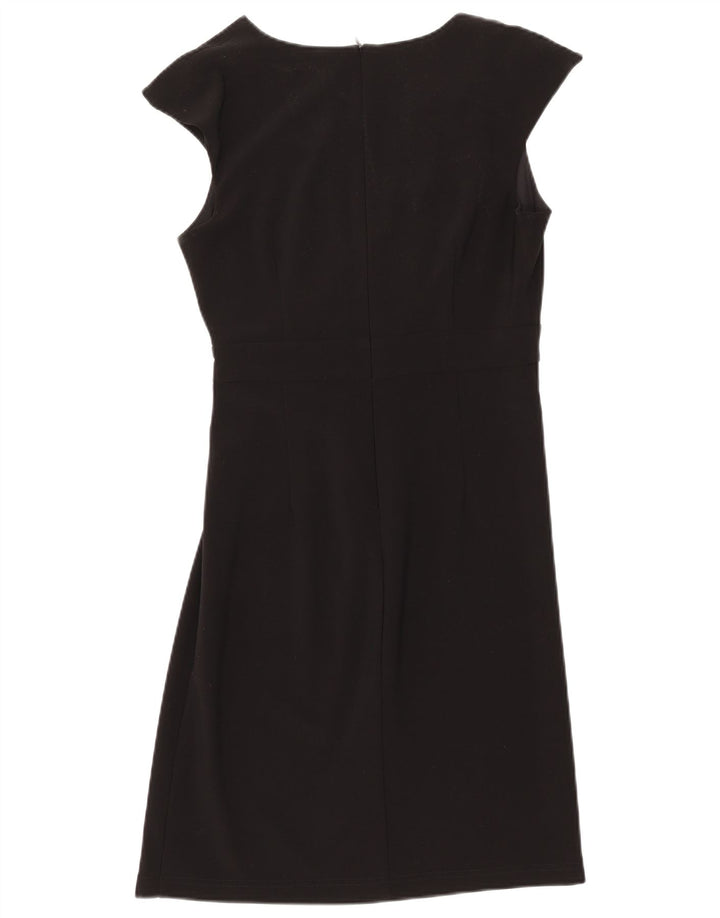 Joseph Ribkoff Womens A-Line Dress UK 10 Small Black Polyester