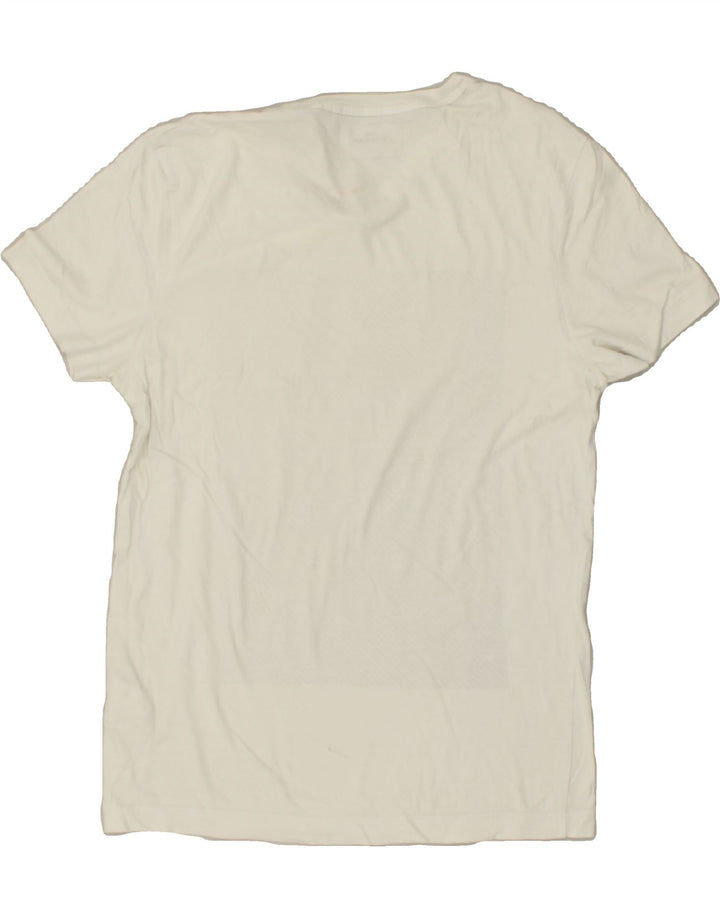 JULES Womens Graphic T-Shirt Top UK 14 Medium White Cotton | Vintage Jules | Thrift | Second-Hand Jules | Used Clothing | Messina Hembry 