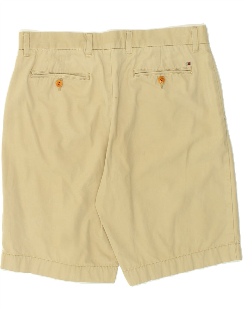TOMMY HILFIGER Mens Classic Fit Chino Shorts W34 Large   Beige Cotton | Vintage Tommy Hilfiger | Thrift | Second-Hand Tommy Hilfiger | Used Clothing | Messina Hembry 