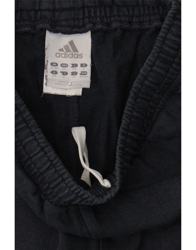 ADIDAS Mens Tracksuit Trousers UK 32/34 XS Navy Blue Cotton Vintage Adidas and Second-Hand Adidas from Messina Hembry 