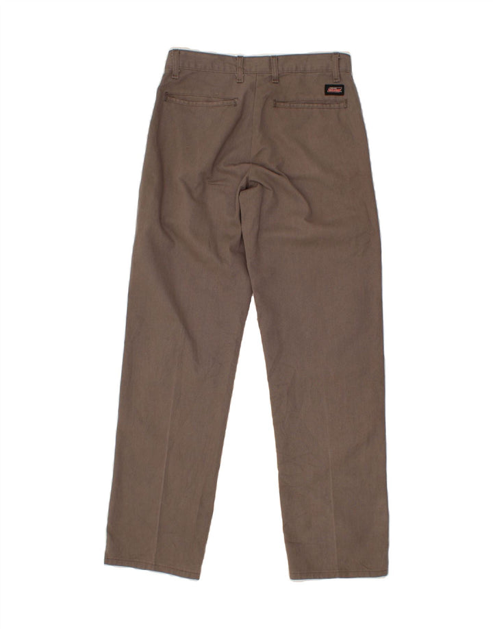 DICKIES Womens Straight Chino Trousers W30 L30  Grey Vintage Dickies and Second-Hand Dickies from Messina Hembry 