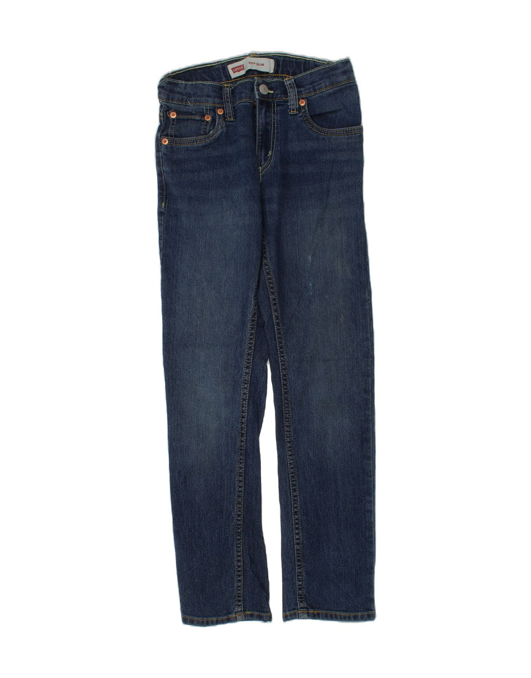 LEVI'S Boys 511 Slim Jeans 11-12 Years W26 L27 Blue Cotton Vintage Levi's and Second-Hand Levi's from Messina Hembry 