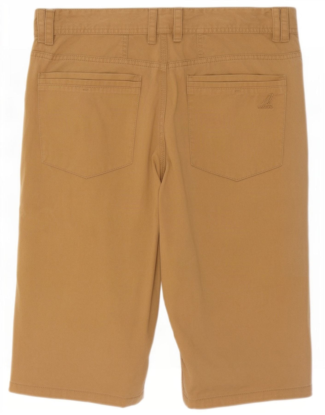 Kangol Mens Bermuda Shorts Large W36 Beige Cotton