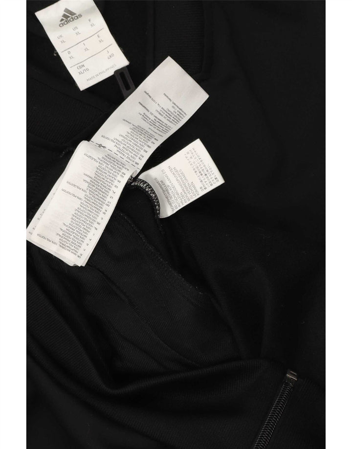 Adidas Mens Tracksuit Top Jacket XL Black Polyester