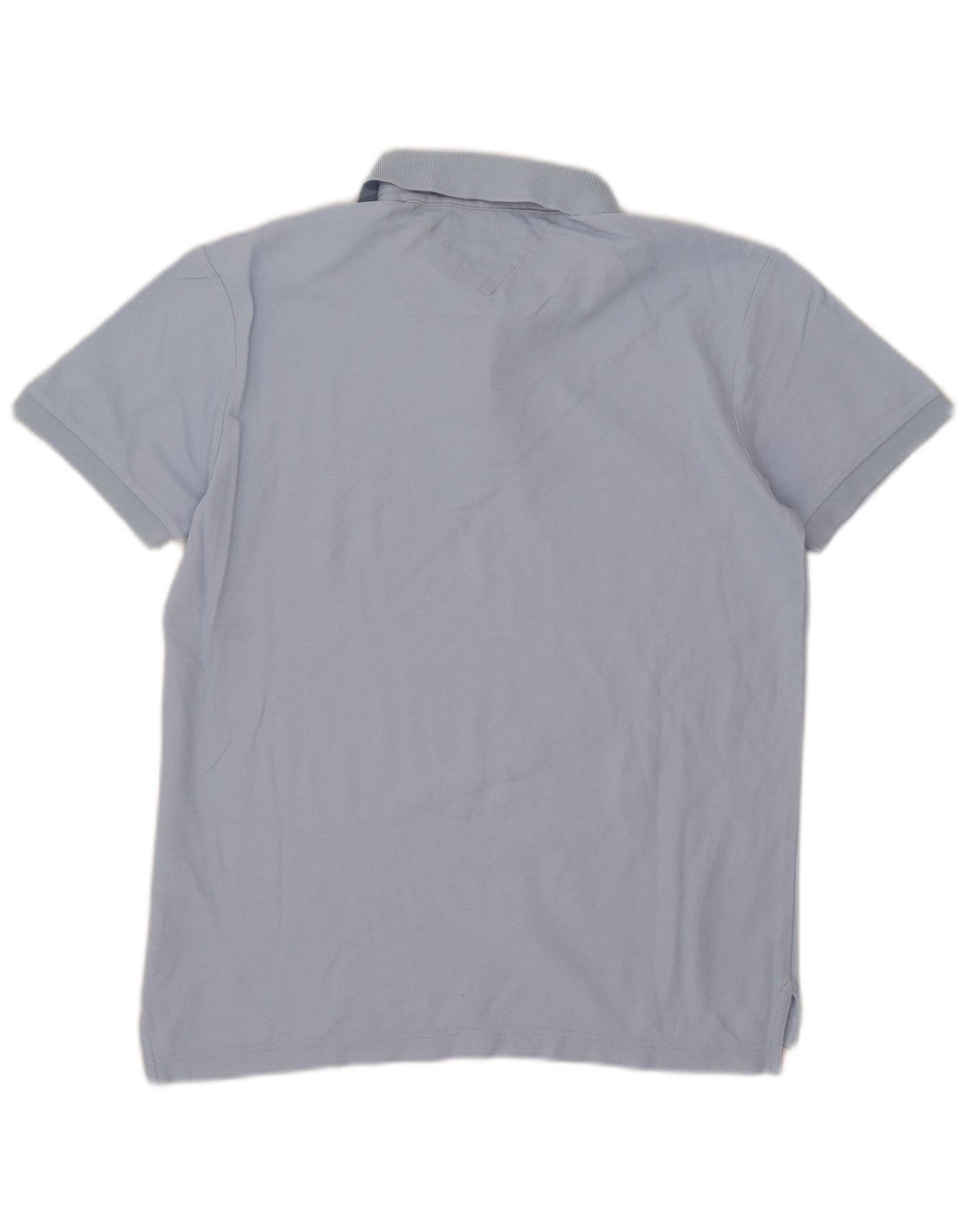 Tommy Hilfiger Mens Regular Fit Polo Shirt Medium Blue Cotton