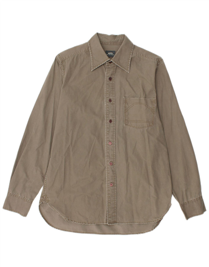 G-STAR Mens Shirt Medium Grey Cotton