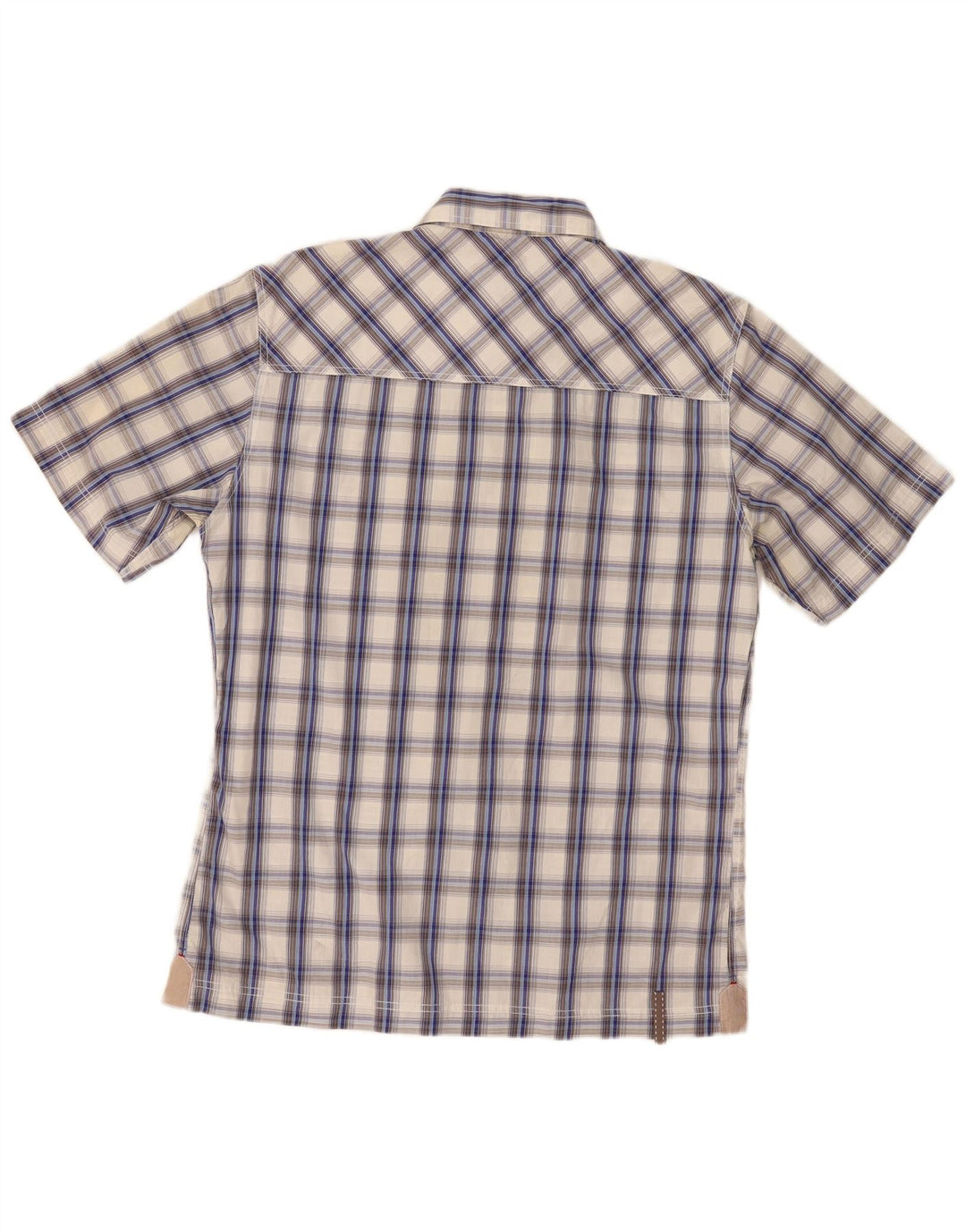 Berghaus Mens Short Sleeve Short Sleeve Shirt Large Blue Check