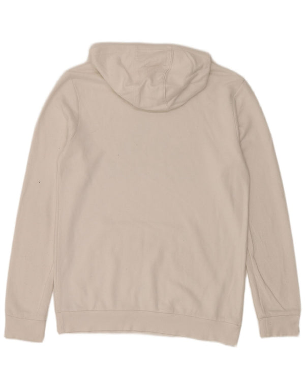 Adidas Girls Graphic Hoodie Jumper 15-16 Years White Cotton