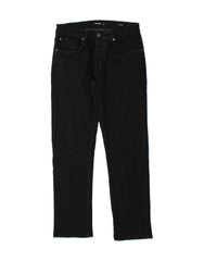 BENCH Mens Straight Jeans W32 L31 Black Cotton