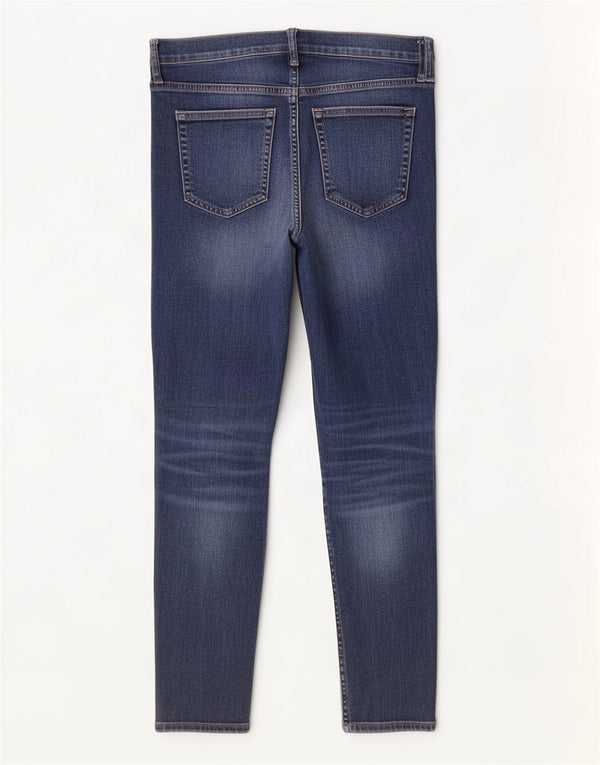 Gap Womens Mid Rise Skinny Jeans W30 L28 Blue Cotton