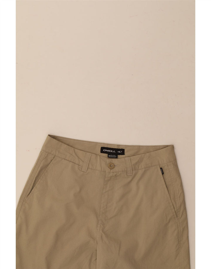O'NEILL Mens Chino Shorts W30 Medium Beige Polyester Vintage O'Neill and Second-Hand O'Neill from Messina Hembry 
