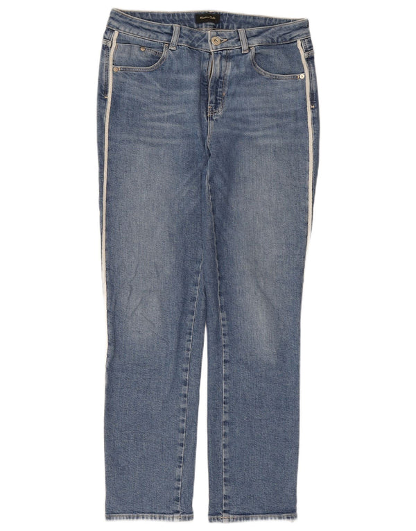 Massimo Dutti Womens Straight Jeans EU 38 Small W28 L27 Blue
