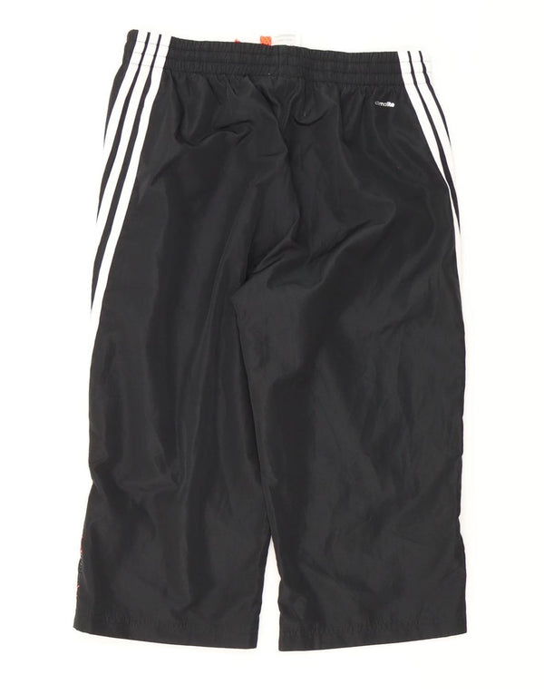 Adidas Boys F50 Graphic Tracksuit Trousers 13-14 Years Black Colourblock