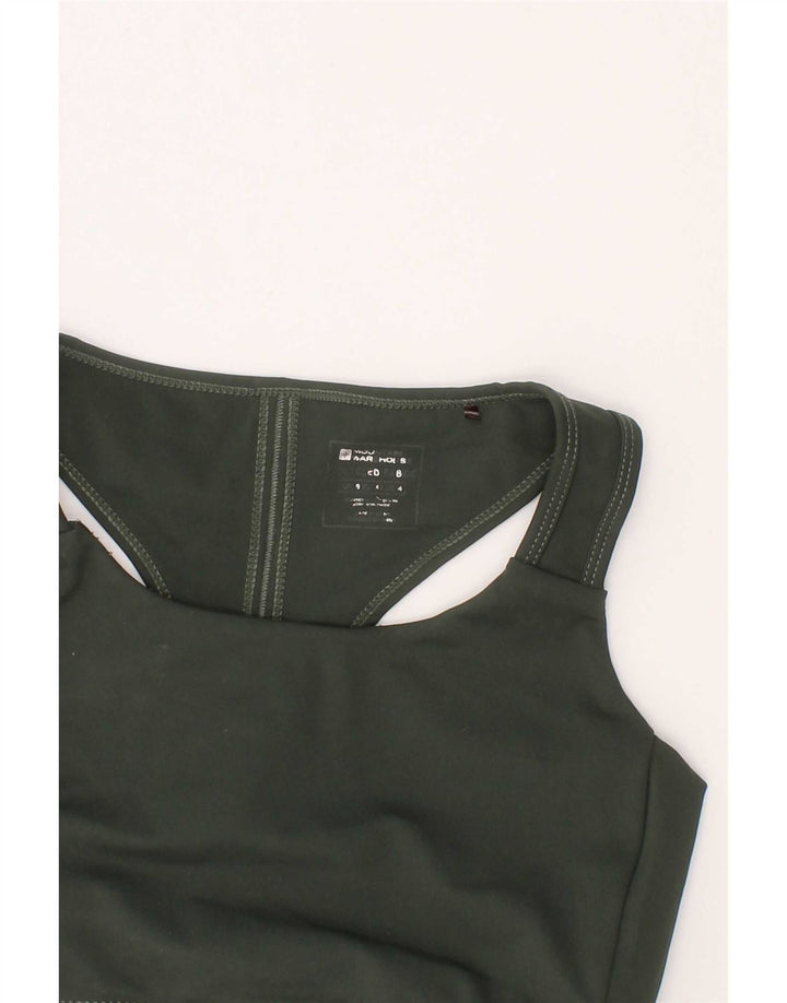 Mountain Warehouse Womens Sport Bra Top Medium Khaki Polyester Sports