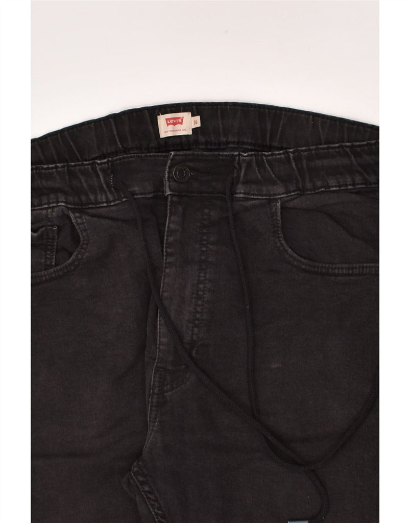 LEVI'S Mens Slim Jeans W36 L27 Black Cotton | Vintage Levi's | Thrift | Second-Hand Levi's | Used Clothing | Messina Hembry 