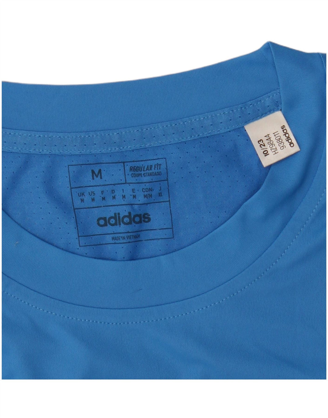 ADIDAS Mens Aeroready Regular Fit T-Shirt Top Medium Blue