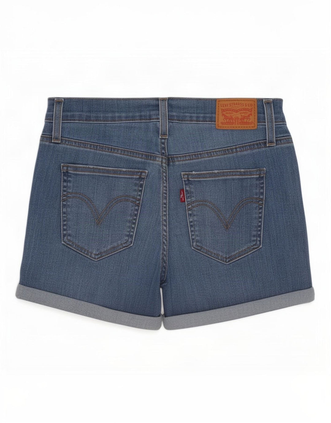 Levi's Womens Denim Shorts W26 Small Blue Cotton