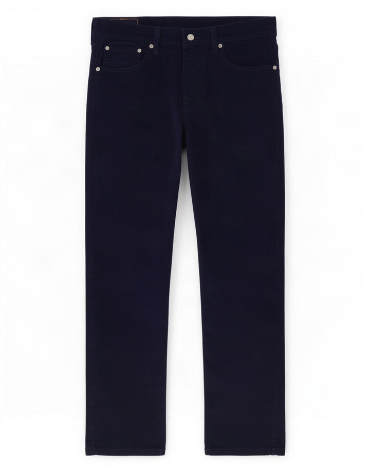 Levi's Mens 511 Slim Corduroy Trousers W32 L30 Navy Blue