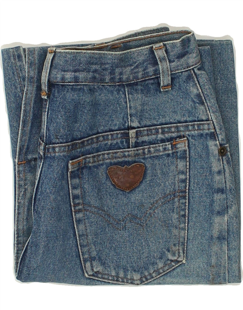 POP 84 Womens Denim Skirt W26 Small Blue Cotton Vintage POP 84 and Second-Hand POP 84 from Messina Hembry 