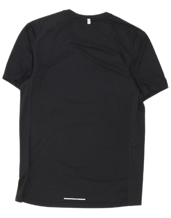 Nike Mens Dri Fit T-Shirt Top Medium Black Polyester