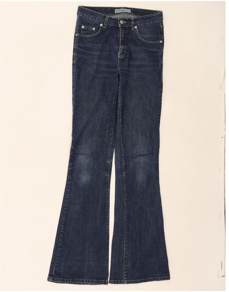 FISHBONE Womens Flared Jeans W29 L34 Blue Cotton Vintage Fishbone and Second-Hand Fishbone from Messina Hembry 