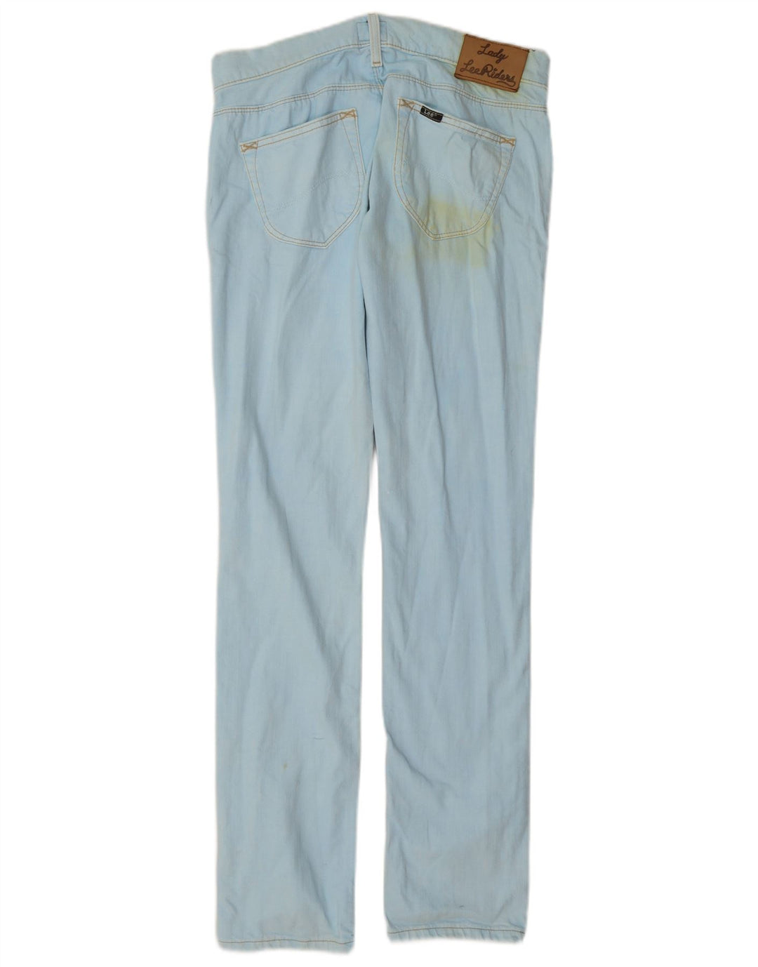 Lee Womens Lynn Narrow Slim Jeans W28 L33 Blue Cotton