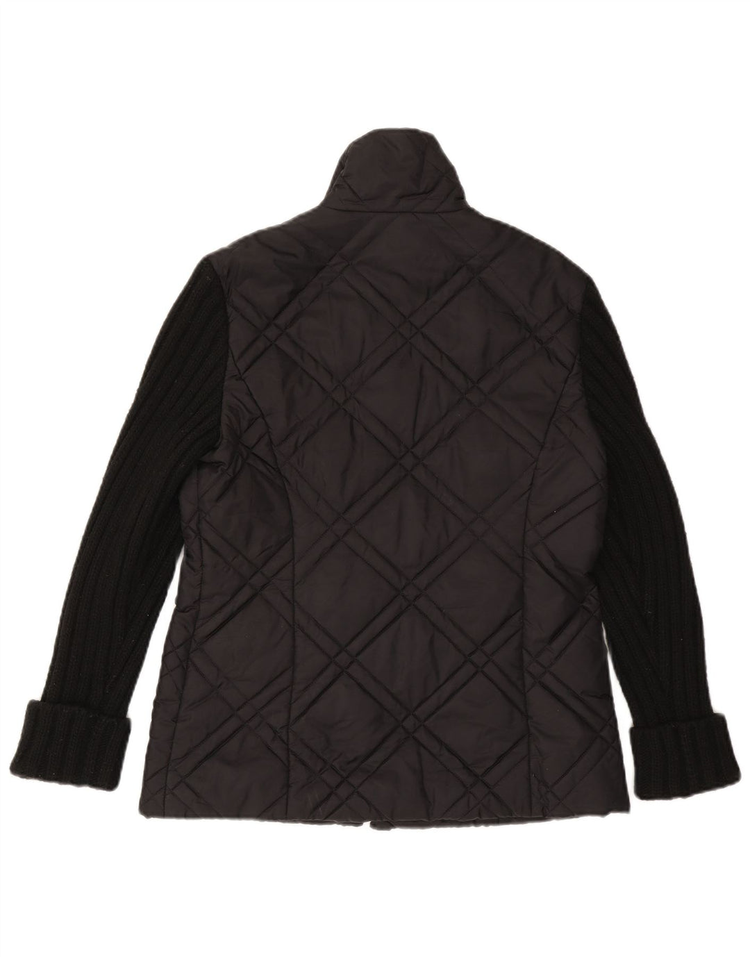 Max & Co. Womens Quilted Jacket UK 10 Small  Black Polyamide