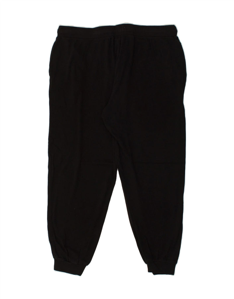 BEN SHERMAN Womens Tracksuit Trousers Joggers UK 18 XL Black Cotton | Vintage Ben Sherman | Thrift | Second-Hand Ben Sherman | Used Clothing | Messina Hembry 