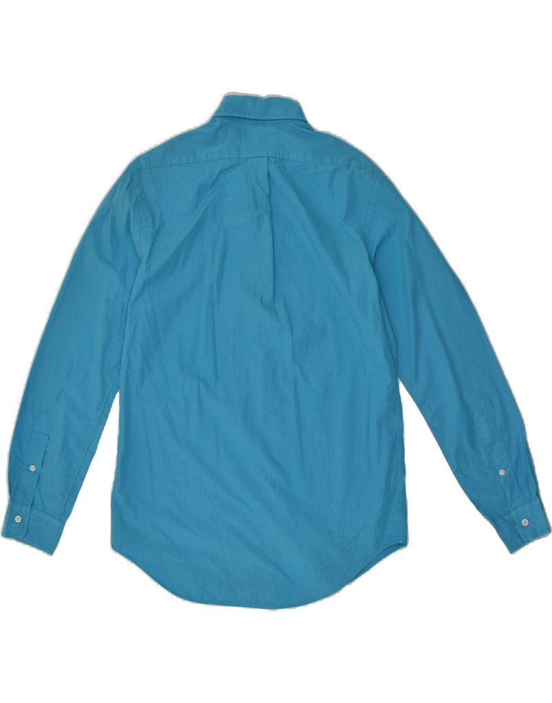 RALPH LAUREN Mens Bermuda Shirt Small Blue Cotton | Vintage Ralph Lauren | Thrift | Second-Hand Ralph Lauren | Used Clothing | Messina Hembry 