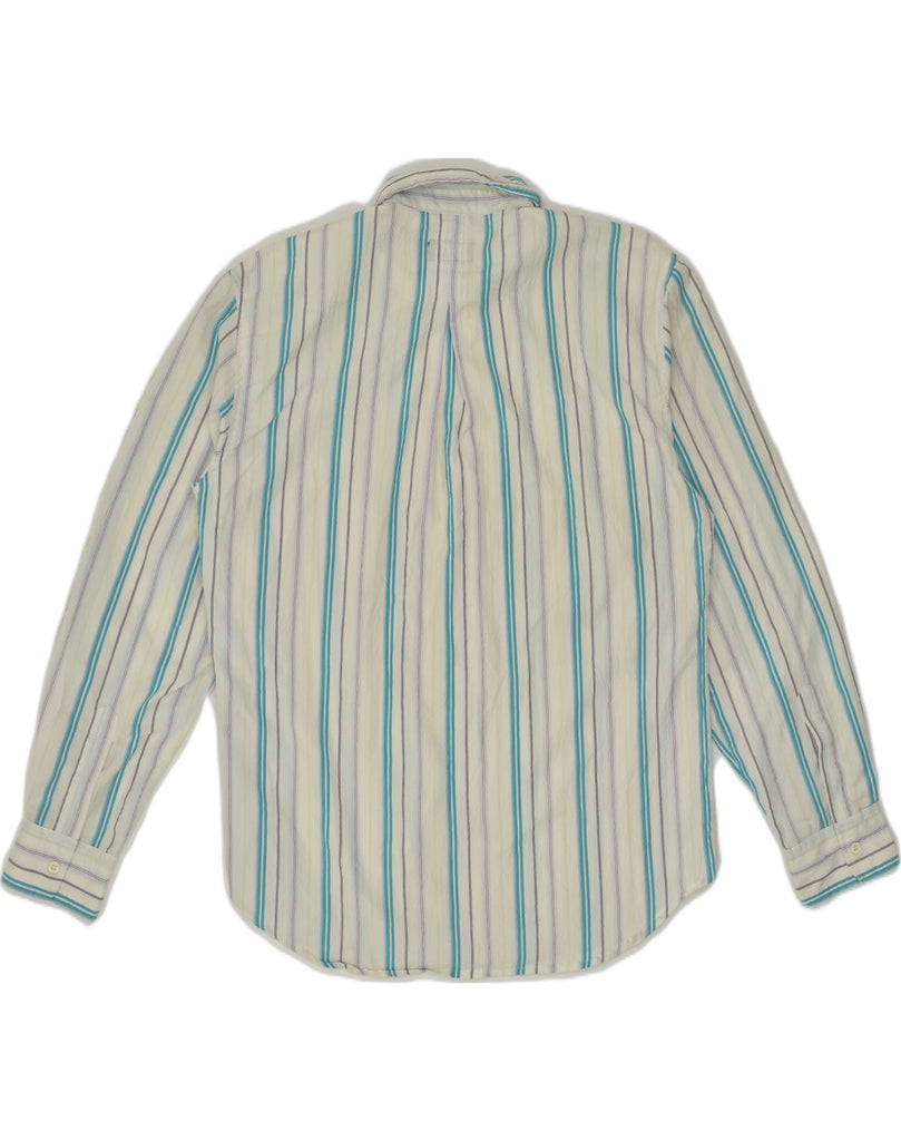 CARRERA Mens Shirt Medium Multicoloured Striped Cotton | Vintage Carrera | Thrift | Second-Hand Carrera | Used Clothing | Messina Hembry 