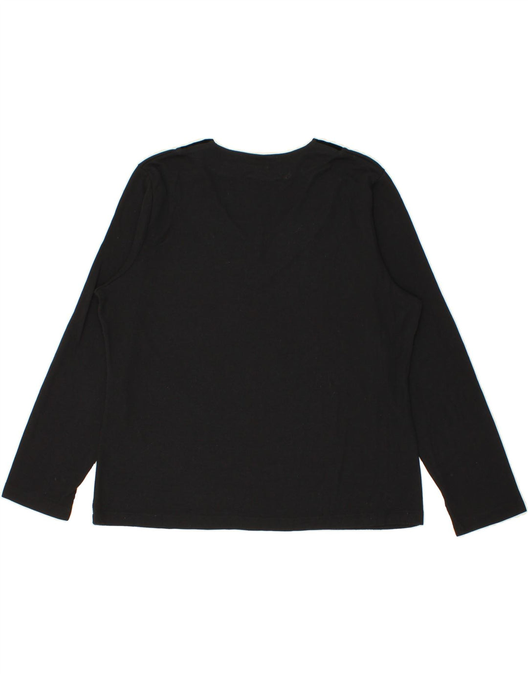 CARLA FERRONI Womens Top Long Sleeve UK 18 XL Black Vintage CARLA FERRONI and Second-Hand CARLA FERRONI from Messina Hembry 