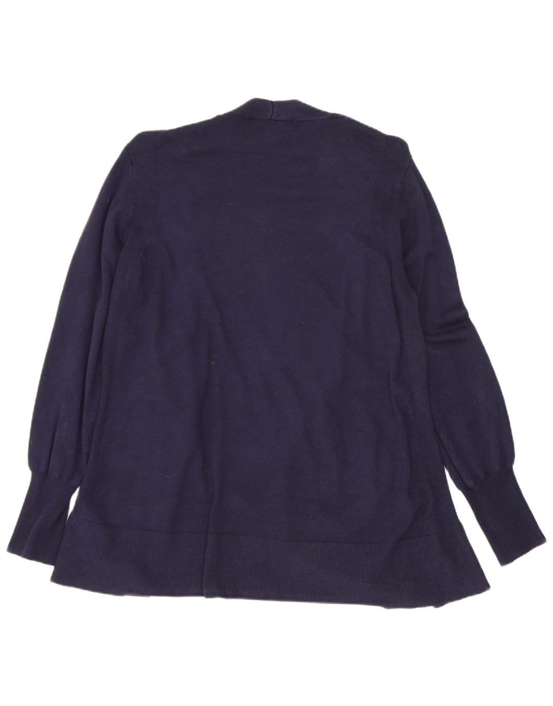 Marks & Spencer Womens Longline Cardigan Sweater Medium Navy Blue