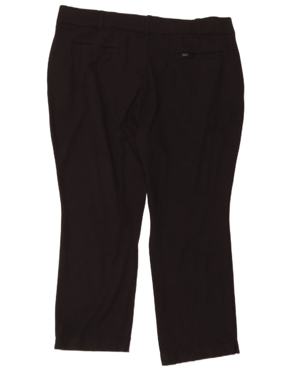 Lee Mens Cropped Trousers W44 L26 Black