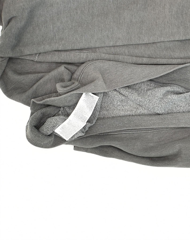 GAP Mens Graphic Hoodie Jumper Medium Grey Cotton | Vintage Gap | Thrift | Second-Hand Gap | Used Clothing | Messina Hembry 