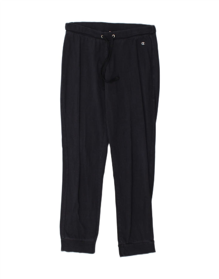 CHAMPION Womens Tracksuit Trousers Joggers UK 14 Medium  Navy Blue Vintage Champion and Second-Hand Champion from Messina Hembry 