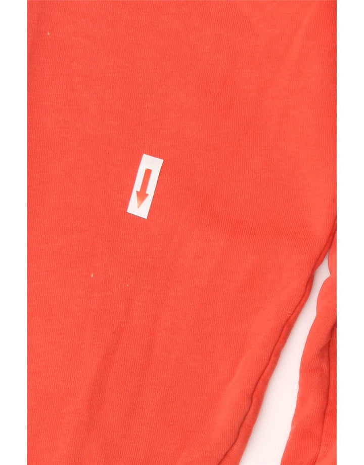 Marks & Spencer Womens Sweatshirt Jumper UK 16 Large Red Cotton