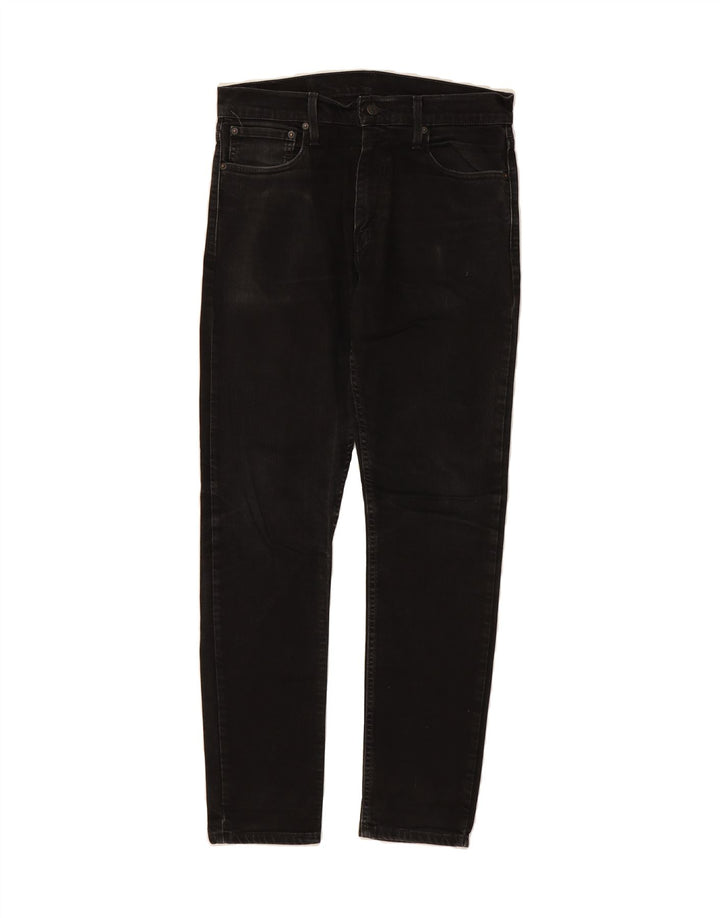 LEVI'S Womens 512 Slim Tapered Jeans W33 L32 Black Cotton Vintage Levi's and Second-Hand Levi's from Messina Hembry 